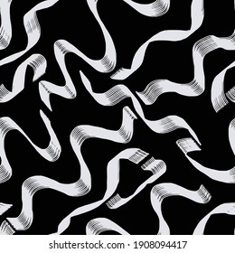 Trendy abstract aesthetic creative minimalist artistic hand drawn composition ideal for seamless pattern or as poster or brochure design, vector illustration