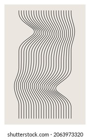 Trendy abstract aesthetic creative minimalist artistic geometric composition