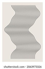 Trendy abstract aesthetic creative minimalist artistic geometric composition