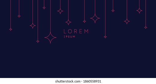 Trendy abstract art geometric background with flat, minimalistic style. Vector poster with elements for design.