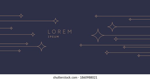 Trendy abstract art geometric background with flat, minimalistic style. Vector poster with elements for design.