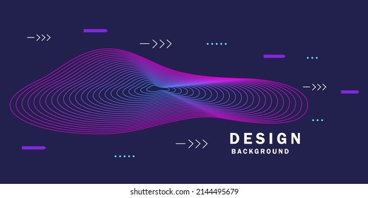 Trendy abstract art geometric background with flat, minimalistic style. Vector poster with elements for design- EPS 10
