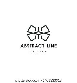 Trendy abstract art geometric background with flat, minimalist style