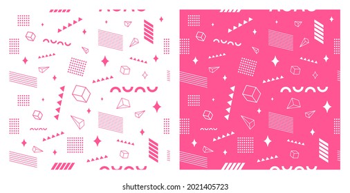 Trendy abstract art with line and vector elements. Suitable for social media posts, mobile apps, banners design, web, internet ads. Vector fashion backgrounds. Esports background.