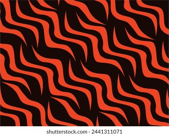 Trendy abstract for background. Animal Print. Seamless vector background. Tiger stripes pattern, animal skin, unique background. Seamless wild animal skin pattern. Wooden slats.