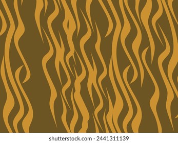 Trendy abstract for background. Animal Print. Seamless vector background. Tiger stripes pattern, animal skin, unique background. Seamless wild animal skin pattern. Wooden slats.