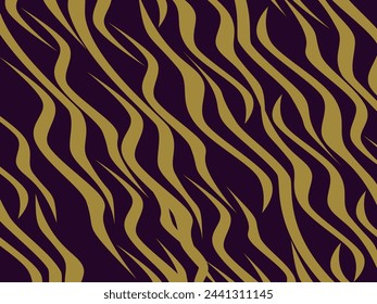Trendy abstract for background. Animal Print. Seamless vector background. Tiger stripes pattern, animal skin, unique background. Seamless wild animal skin pattern. Wooden slats.