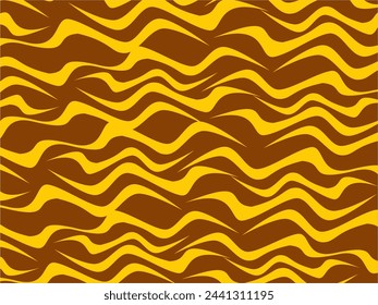 Trendy abstract for background. Animal Print. Seamless vector background. Tiger stripes pattern, animal skin, unique background. Seamless wild animal skin pattern. Wooden slats.