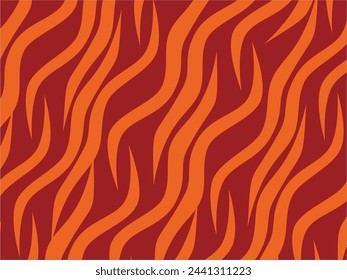 Trendy abstract for background. Animal Print. Seamless vector background. Tiger stripes pattern, animal skin, unique background. Seamless wild animal skin pattern. Wooden slats.