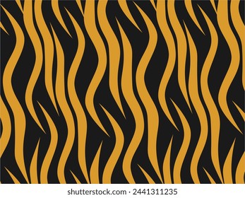 Trendy abstract for background. Animal Print. Seamless vector background. Tiger stripes pattern, animal skin, unique background. Seamless wild animal skin pattern. Wooden slats.