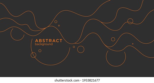 Fondo abstracto de moda. Composición de formas amorfas y geométricas. Ilustración del vector