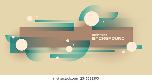 Trendy abstract background. Composition forms. Modern vector illustration