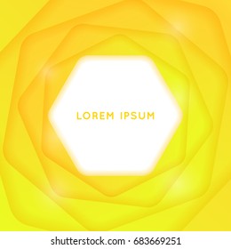 Trendy abstract background. Composition of geometric shapes. Vector illustration
