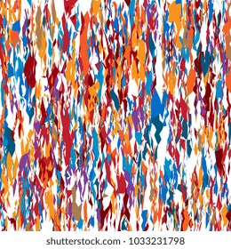 Trendy abstract background of different geometric shapes. Geometric mosaic