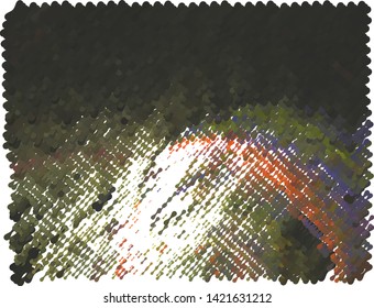 Trendy abstract background with geometric pattern