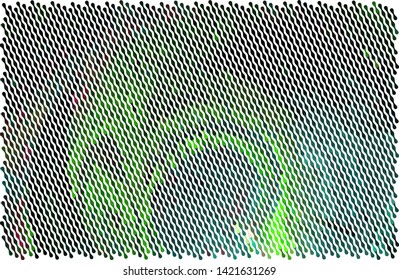 Trendy abstract background with geometric pattern