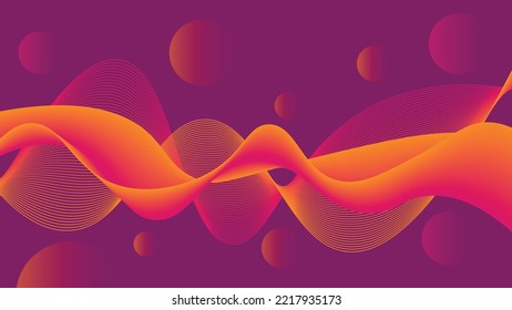 Trendy abstract background - gradient background 