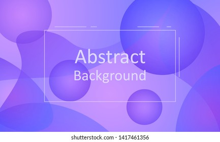 Trendy abstract background with light fluid and liquid shapes. Design concept for banners, covers, brochures, flyers, presentations. Vector illustration.