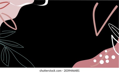 trendy Abstract background memphis minimalist pattern.