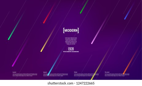 Trendy abstract background . Minimal geometric shapes composition. Colorful pattern. Editable mask. Template for your design works. Vector illustration.