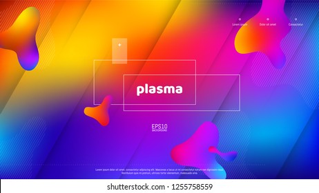 Trendy abstrakter Hintergrund . Minimale geometrische Formen Zusammensetzung. Farbiges Muster. Bearbeitbare Maske. Vorlage für Ihr Design funktioniert. Vektorillustration.