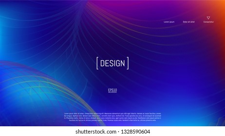 Trendy abstract background . Minimal geometric shapes composition. Colorful pattern. Editable mask. Template for your design works. Vector illustration.