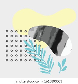 Trendy abstract background template vector illustration design. Website and banner background, presentation template, business and promotional material