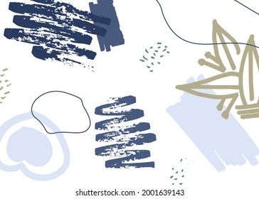 Trendy Abstract Colorful Background. Creative Art Background Template. Abstract Vector Template Background.
