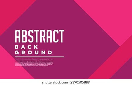 Trendy Abstract Colorful Geometric Vector Illustration. Good for banner, poster, cover, book, social media, and Page Layout Design.