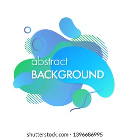 Trendy abstract composition with flowing liquid shapes and geometric elements.Dynamic fluid shapes.Abstract template perfect for prints; flyers; banners; presentations; covers; logos and more.