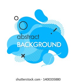 Trendy abstract composition with flowing liquid shapes and geometric elements.Dynamic fluid shapes.Abstract template perfect for prints; flyers; banners; presentations; covers; logos and more.