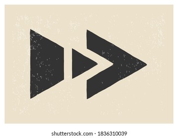 Trendy abstract creative minimalist artistic hand drawn composition ideal for wall decoration, as poster or brochure design, vector illustration