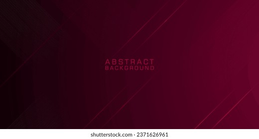 Fondo de diseño abstracto de gradiente rojo oscuro con aspecto 3d y patrón sencillo. El diseño y el lujo. Vector Eps10