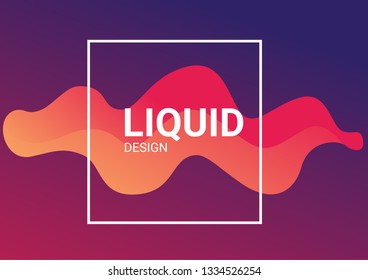 trendy abstract design templates with fluid and liquid shapes. Bright geometric mesh gradient elements. Applicable for banners, covers, logos, social posts, presentations. Vector illustration. Eps10