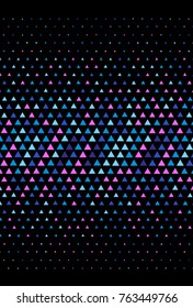 Trendy abstract geometric background with bright polygons / triangles. Can be used as splash screen, cover, design template