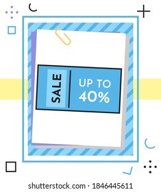 Trendy abstrakte geometrische Blase Hot Sale. Neue Ankunft, großer Verkauf und Sonderangebot. Schwarzer Freitag bis zu. Großer Rabatt. Vivid Banner Retro Poster Design Stil. Vintage-Farben und -Formen im Stilstil