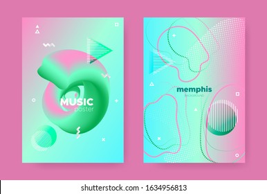 Trendy Abstract Geometric Elements. 70s or 80s Design. Pink Fluid Gradient Shapes. Vector 3d Dynamic Covers. Memphis Geometric Background. Gradient Liquid Shape. Memphis Geometric Elements.