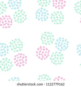 Trendy abstract geometric seamless pattern. Wallpaper, textile, wrapping. Vector
