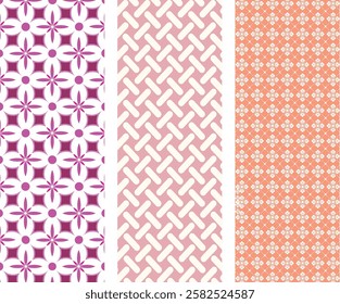 Trendy abstract geometric seamless pattern with stylish lines, dots, and symmetry. Ideal for wallpapers, fashion prints, web design, and creative packaging. Fully scalable vector EPS format.