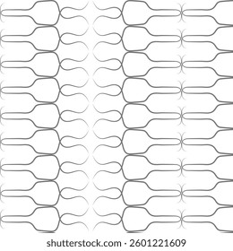 Trendy Abstract Geometrical Background with Symmetric Lines and Shapes