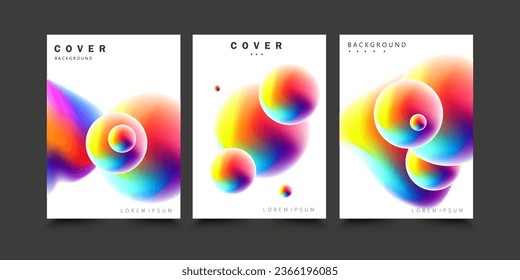 trendy abstract gradient modern cover design concept suitable for ads, poster, sale, banner