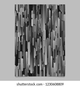 Trendy abstract gradient vertical stripe pattern flyer background - vector page template graphic design