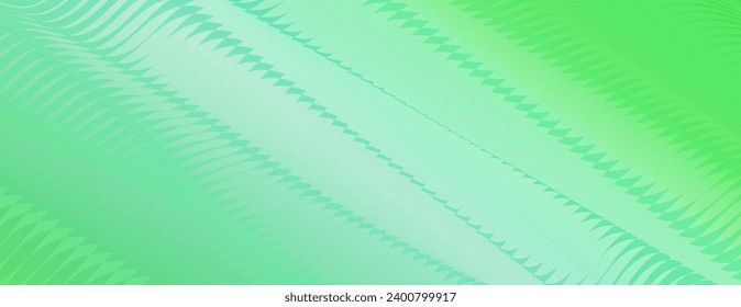 Trendy abstract green background. Vector bright wave smooth color transition fon. Modern smooth lines weave gradient halftone back. Suit for poster, website, sale, banner, brochure