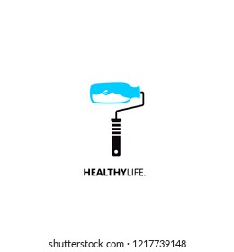 Trendy abstract icon. vector and logo design