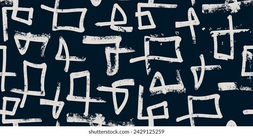 Trendy abstract lines pattern. Modern vector template for design.
