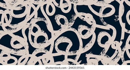 Patrón de líneas abstractas de moda. Plantilla vectorial moderna para el diseño.
