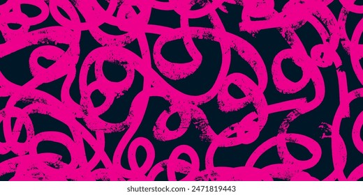 Trendy abstract lines pattern. Modern vector template for design.
