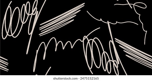 Patrón de líneas abstractas de moda. Plantilla de Vector moderna para el diseño.
