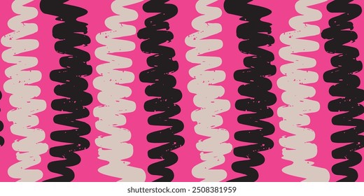 Patrón de líneas abstractas de moda. Moderna Plantilla de Vector para el diseño