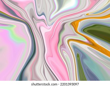 trendy abstract liquid background design with marble effect